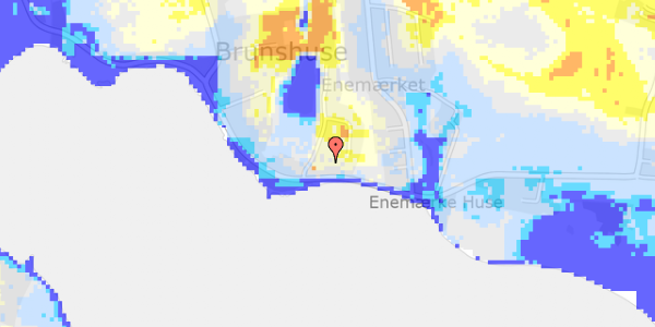 Ekstrem regn på Brunshusevej 69