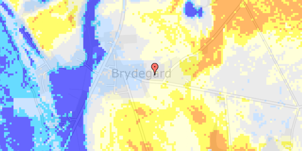 Ekstrem regn på Brydegaardsvej 13