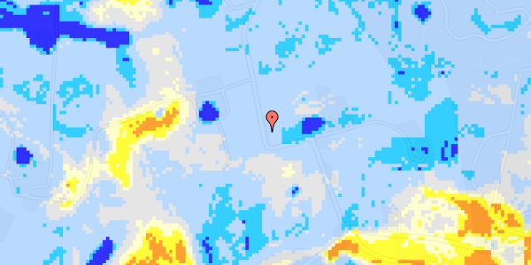 Ekstrem regn på Dorthealundsvej 12