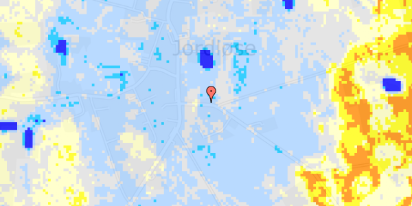 Ekstrem regn på Haastrupvej 3