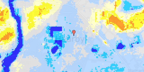 Ekstrem regn på Ingrid Marie Vej 11