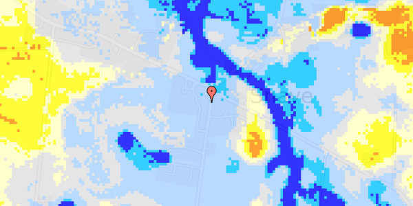 Ekstrem regn på Kallehavegyden 4