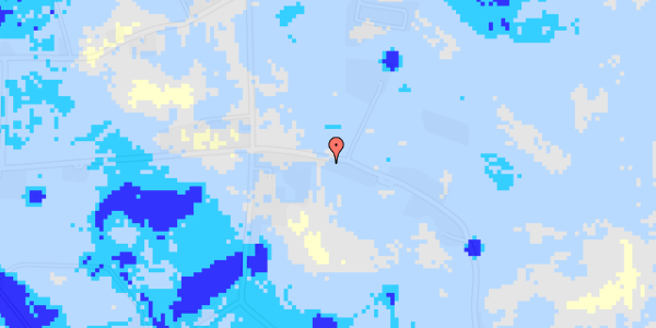 Ekstrem regn på Kirkevej 23