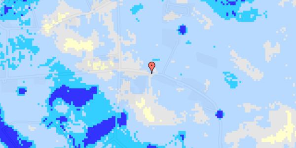 Ekstrem regn på Kirkevej 25