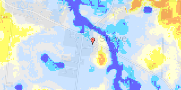 Ekstrem regn på Krogsbjerg 3A