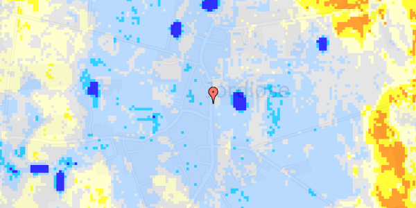 Ekstrem regn på Landevejen 30