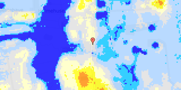 Ekstrem regn på Linien 19