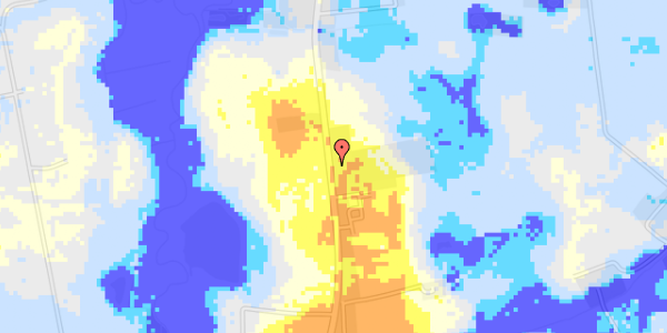 Ekstrem regn på Linien 24