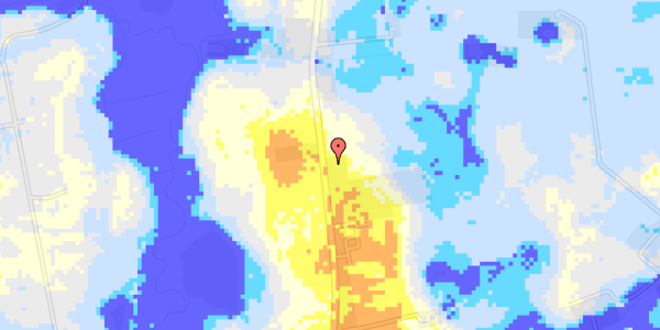 Ekstrem regn på Linien 30