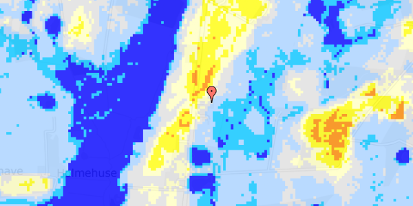 Ekstrem regn på Linien 46