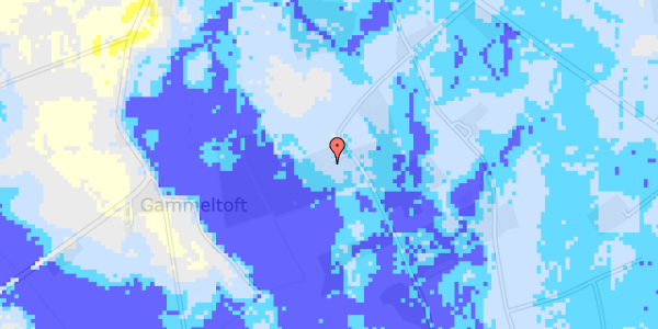 Ekstrem regn på Mosegyden 8