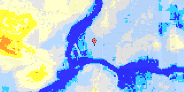 Ekstrem regn på Salomons Brink 19