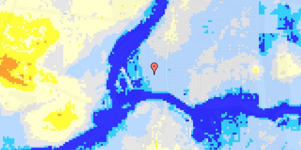 Ekstrem regn på Salomons Brink 21