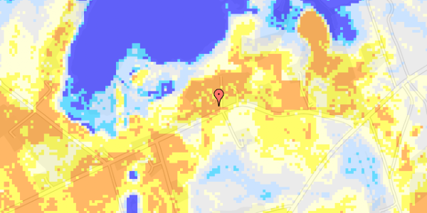 Ekstrem regn på Skallebjergvej 17