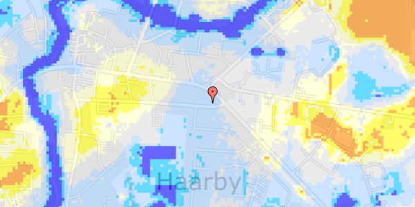 Ekstrem regn på Skolevej 43