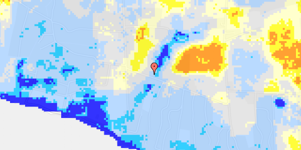 Ekstrem regn på Skovkrogen 9