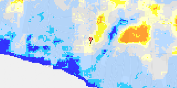 Ekstrem regn på Skovkrogen 70