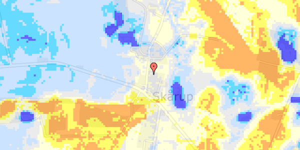 Ekstrem regn på Skårupvej 6