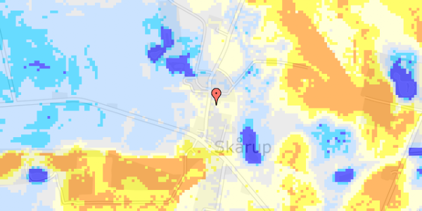 Ekstrem regn på Skårupvej 8