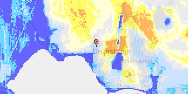 Ekstrem regn på Skærendsvej 7