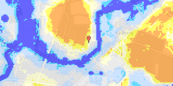 Ekstrem regn på Solvej 10