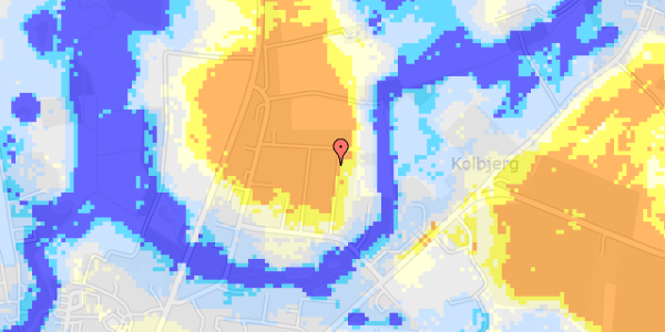 Ekstrem regn på Solvej 17