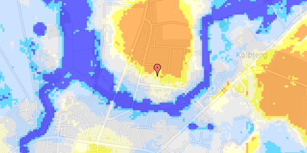 Ekstrem regn på Spangevej 1B