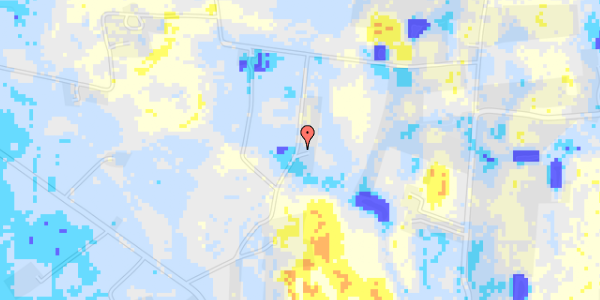 Ekstrem regn på Strandbyvej 73