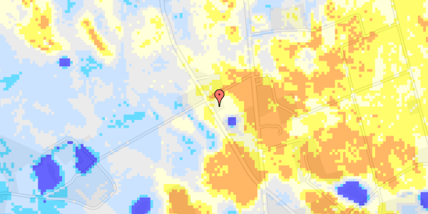 Ekstrem regn på Strandbyvej 83