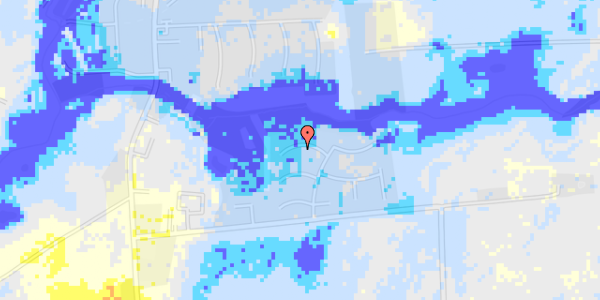 Ekstrem regn på Østergaardsvej 65