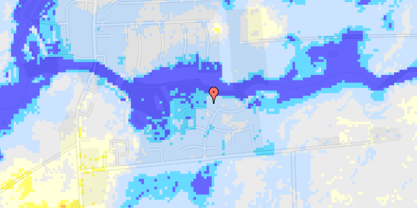 Ekstrem regn på Østergaardsvej 81