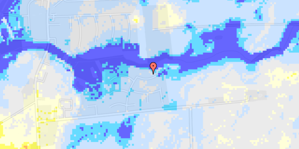 Ekstrem regn på Østergaardsvej 87