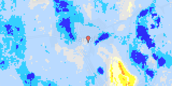 Ekstrem regn på Bakkegårdsvej 6