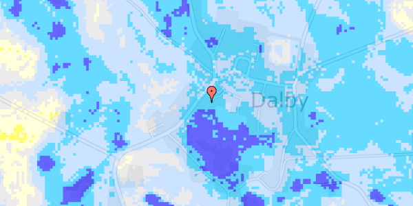 Ekstrem regn på Dalby Bygade 2A