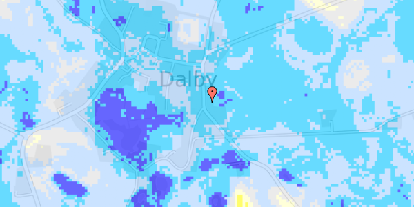 Ekstrem regn på Dalby Bygade 47