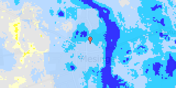 Ekstrem regn på Fynshovedvej 198