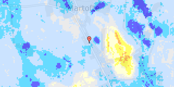 Ekstrem regn på Fynshovedvej 503