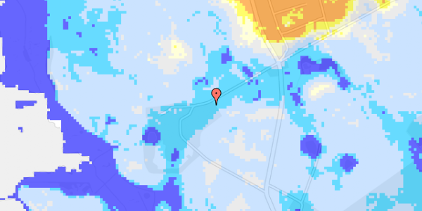 Ekstrem regn på Fynshovedvej 631