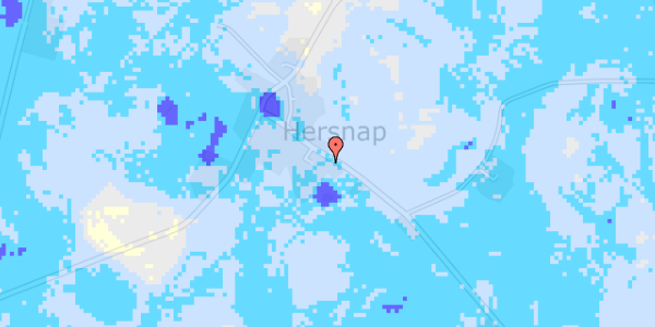 Ekstrem regn på Hersnap Bygade 20