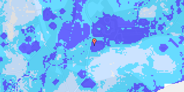 Ekstrem regn på Hverringevej 194