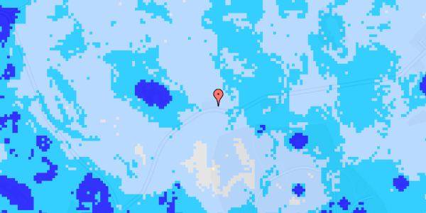 Ekstrem regn på Hverringevej 291