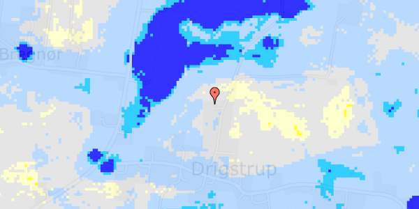 Ekstrem regn på Lykkedamsvej 29