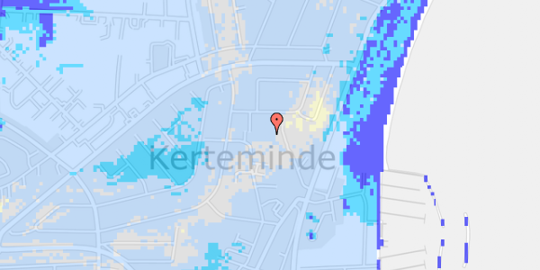 Ekstrem regn på Møllebakken 13