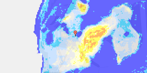 Ekstrem regn på Ridderstjernen 9