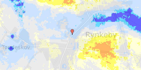 Ekstrem regn på Rynkeby Bygade 15