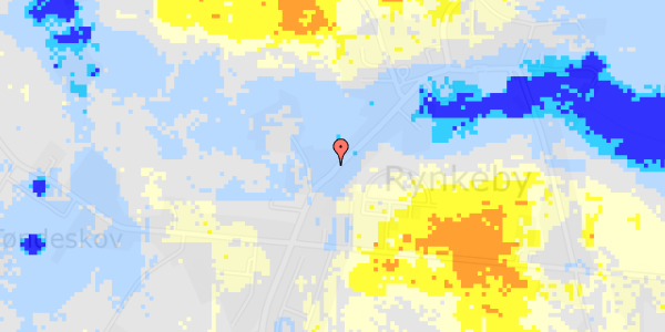 Ekstrem regn på Rynkeby Bygade 19