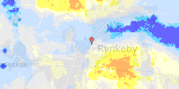 Ekstrem regn på Rynkeby Bygade 24