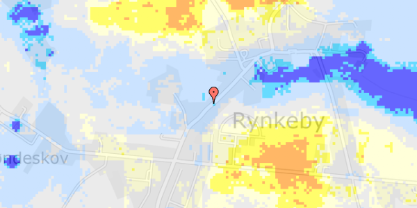 Ekstrem regn på Rynkeby Bygade 25