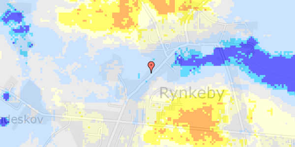 Ekstrem regn på Rynkeby Bygade 29