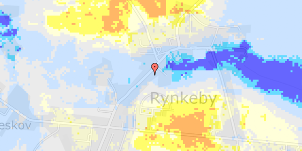 Ekstrem regn på Rynkeby Bygade 34